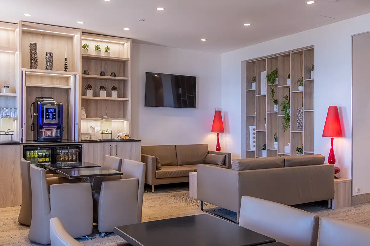 Espace commun de l'hôtel